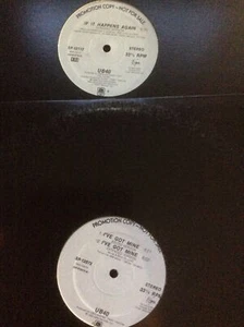 UB40 12” PROMO Lot 2 Vinyl EP I’ve Got Mine 1983 If It Happens Again 1984 A&M - Picture 1 of 2