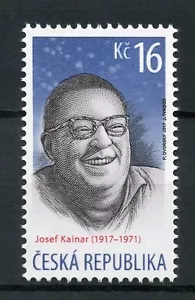 Czech Republic 2017 MNH Poet Josef Kainar 1v Set Poets Writers Literature Stamps - Picture 1 of 1