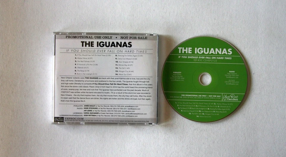 The Iguanas If You Should Ever Fall On Hard Times US Adv CD 2008 - Bild 1 von 1