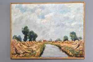 Richard Falkenberg 1875-1948 Ölgemälde Impressionist Düsseldorf Painting Gemälde - Picture 1 of 12