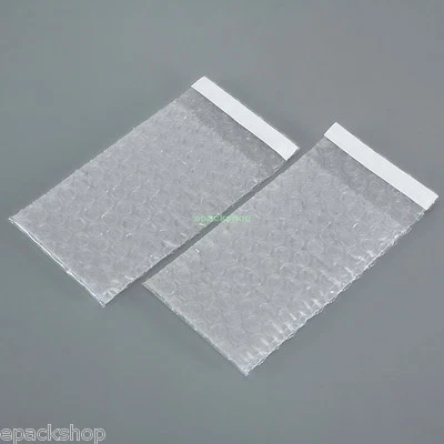 3 PCS Small Self Seal Bubble Bags Poly Packing Pouch 2.5" x 3"+0.8"_65 x 80+20mm - Image 1 of 4
