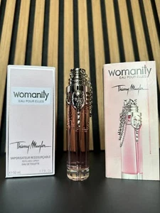 Womanity Eau pour elles Thierry Mugler 50 ml Eau de Toilette Spray Refillable - Imagen 1 de 3