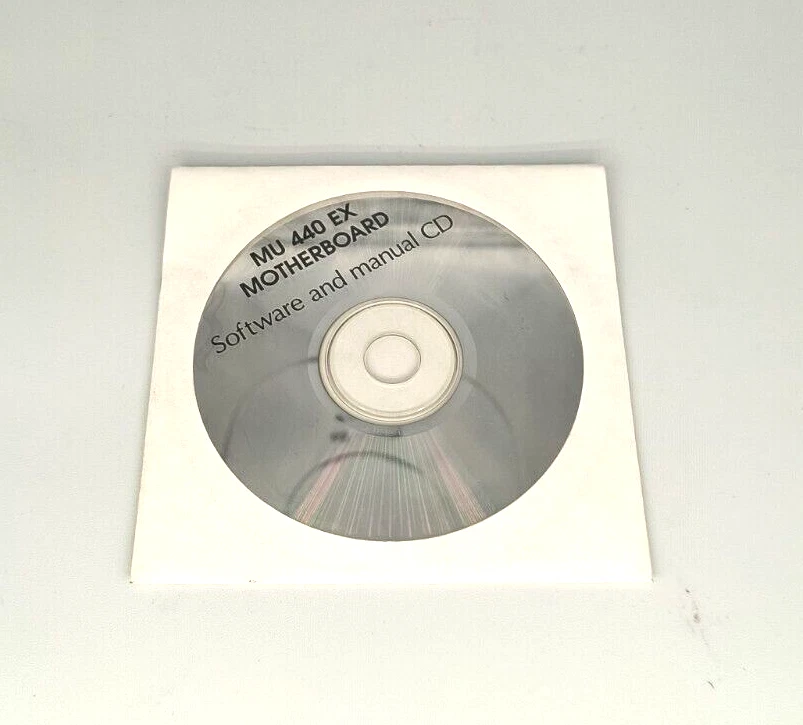 NEW INTEL MU 440EX MOTHERBOARD DRIVER CD ACROBAT 98 NT AUDIO VGA DIAG RM4-B17 - Image 1 of 4