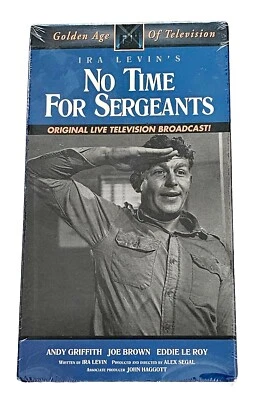 RARE New FACTORY-SEALED No Time for Sergeants VHS Andy Griffith - Image 1 of 2