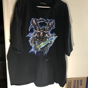 JINX World of Warcraft Mens 4XL Shirt Death Knight Tauren 2008 Official Promo - Picture 1 of 7