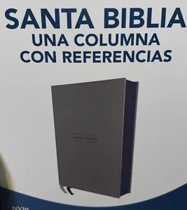 Santa Biblia / Holy Bible : Nueva version internacional, gris, piel reciclada... - Bild 1 von 3