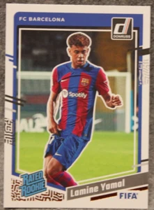 2023-24 Donruss FIFA Soccer Lamine Yamal #177 Base Rated Rookie - Picture 1 of 2