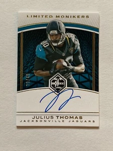 2016 Panini Preferred Firme Calcio Julius Thomas #LM-JTH 39/49 Jaguars - Foto 1 di 4