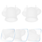 2 Pcs Candle Mold Silicone Cake Moulds Candy Molds