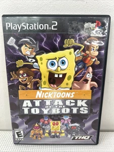 Nicktoons Attack Of The Toybots PlayStation 2 PS2 Missing Manual Tested Works - Picture 1 of 6