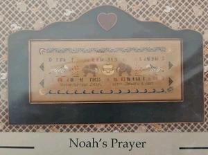 The Drawn Thread NOAH'S PRAYER Counted Cross Stitch Sampler Pattern & Ark Charm - Picture 1 of 4
