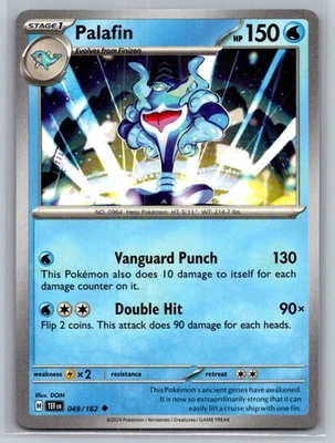 Palafin #049/162 SV05: Temporal Forces Uncommon - Pokemon Cards D74 - Image 1 of 2