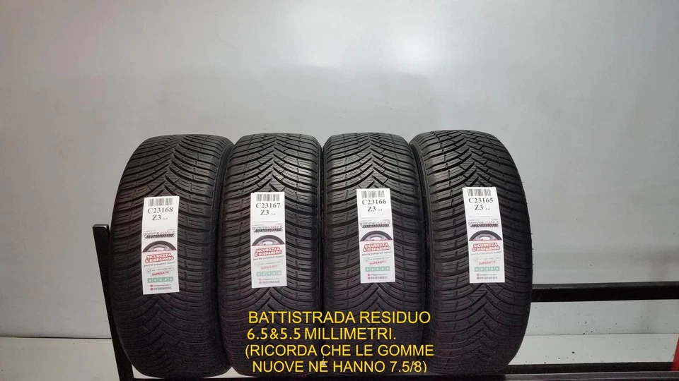 GOMME USATE  4 STAGIONI 205/45R17 88V KLEBER QUADRAXER 2 M+S  PNEUMATICI  C23168 - Bild 1 von 1