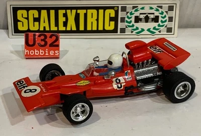 SLOT CAR SCALEXTRIC EXIN C-48 FORD TYRRELL 001 F1 #8 ROJO OSCURO  J.STEWART - Imagen 1 de 4