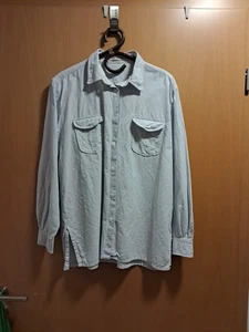 Bluse, Damen Hemd Karriere blau weiß Gr. 44 von B.M.-Company wie neu - Bild 1 von 5