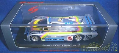 SPARK CLEAN C6 N ゚95 LE MANS 1986 CLEAN C6 N ゚95 LE MANS 1986 - Immagine 1 di 4