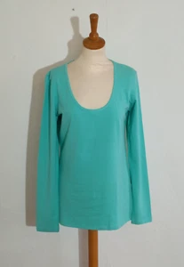 Damen-Top Only Gr. XL, Langarm, türkis, Neu - Bild 1 von 3