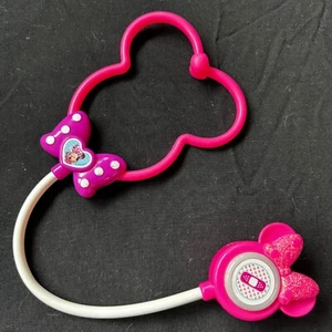 Disney Minnie Mouse Bow-Care Doctor Kit STETHOSCOPE Pretend Play Set Toy WORKS - Picture 1 of 8