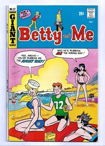 BETTY AND ME # 37 IN 6.5 FINE + 1971 SILVER AGE ARCHIE KEY INNUENDO COMIC - Picture 1 of 2
