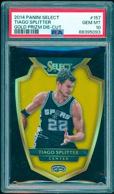 2014-15 #157 Tiago Splitter Select Premier Gold Prizm  /10 Die Cut PSA 10 Gem - Image 1 of 2
