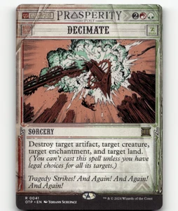MTG Decimate #41 - Outlaws of Thunder Junction: Breaking News - Picture 1 of 1