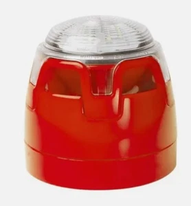 IVA INC - Morley Honeywell CWSS-RR-S5 Sonda Baliza Cuerpo Rojo Flash Rojo (158) - Imagen 1 de 4