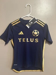 MLS VANCOUVER WHITECAPS YOUTH REPLICA SOCCER JERSEY SIZE MEDIUM 11-12 NWT $80 - Picture 1 of 5