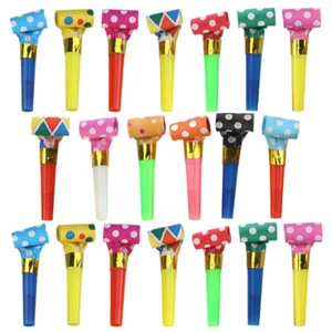 50 Pcs Blow-roll Toys Blowouts Noisemakers Funny Party Blowers Child - Picture 1 of 12