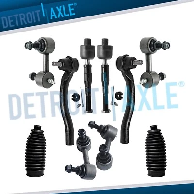 Kit de barra estabilizadora delantera eslabón interior exterior barra de acoplamiento para Honda Civic 2006-2011 1,8 L Foto 1 de 4