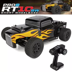 Associated 70024 1/10 PRO2 RT10SW On-Road 2WD RTR Short Course Truck Black - Picture 1 of 11