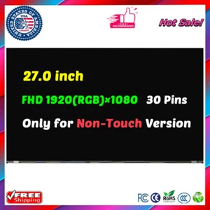 27.0" for HP All-in-One 27-C 27-CB0052 FHD LCD Non-Touch Screen Replacement - Picture 1 of 5