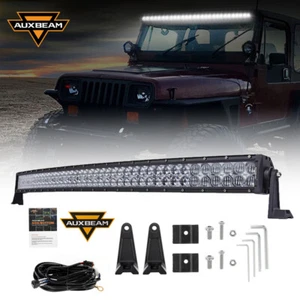 AUXBEAM 42" pulgadas Curvada 5D Barra de Luz LED Lámpara de Conducción para Dodge RAM 1500 2009-18 - Imagen 1 de 12