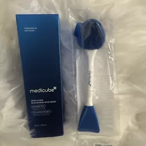 NUEVO AUTÉNTICO MEDICUBE Zero Blackhead Barro Máscara y Cepillo de Poros 100 g - Imagen 1 de 5