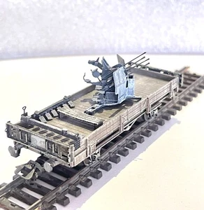 1:87 H0 Märklin + Preiser Flak Vierling , Militär Wehrmacht WWII Epoche II - Picture 1 of 11