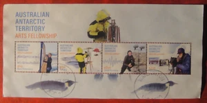 Australian AntarcticTerritory 2021.  Arts Fellowship. Mini-Sheet Used. - Bild 1 von 1