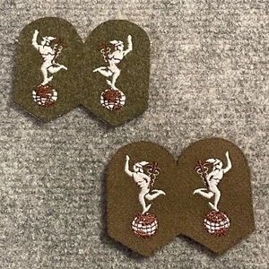 British Army Surplus Old No.2 & FAD Royal Signals Corps Arm Badges, Sew On Patch - Foto 1 di 14