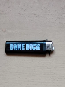 RAMMSTEIN FEUERZEUG "OHNE DICH" NEU SCHWARZ - Bild 1 von 1