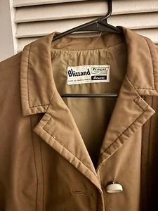 Blizzand Vintage Trench Regenmantel Made In France 60er Jahre - Bild 1 von 9