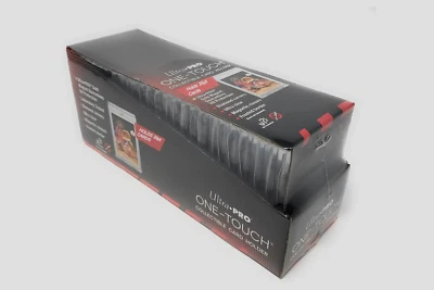 50 Pack Ultra Pro One Touch Magnetic Card Holder Holds 35PT Cards (2 boxes)