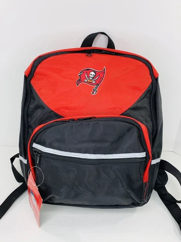 Reebok Tampa Bay Buccaneers NFL Team Logo Medium Backpack New w/ Tags Cover