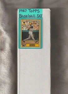 1987 TOPPS BASEBALL COMPLETE 792-CARD HAND COLLATED SET W/ BARRY BONDS  ROOKIE - Picture 1 of 1