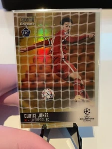 2020-21 Topps Stadium Club Chrom Rookie GOLD REFRAKTOR Curtis Jones/50 - Bild 1 von 12