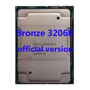 Intel Bronze 3206R SRG25 1.9GHz 8Cores 8Threads 11MB 85W LGA3647 CPU Processor - Picture 1 of 2