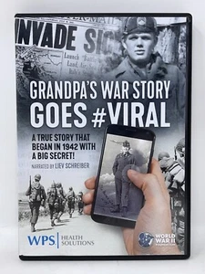 Grandpa’s War Story Goes Viral DVD (PBS, 2020) Jim Schmidt WW2 — VERY RARE HTF - Picture 1 of 3