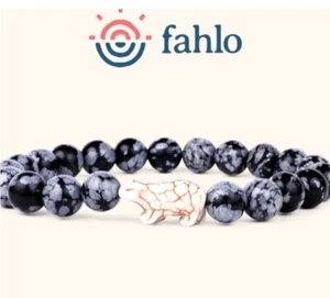 Nuevo con etiquetas Brazalete Fahlo The Venture Piedra Papila Oso Polar Rastreador Unisex - Imagen 1 de 3