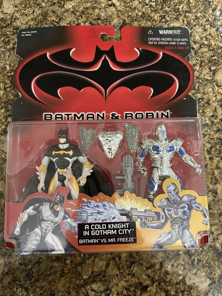Juego de figuras Kenner Batman y Robin MR Freeze A Cold Knight In Gotham City 1997 Foto 1 de 4