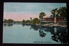 1910S Above The Dam Westbrook Me Cumberland Co Postcard Maine