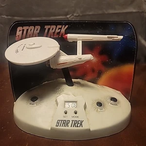 Star Trek Vintage Alarm Clock Paramount 1993  - Picture 1 of 6