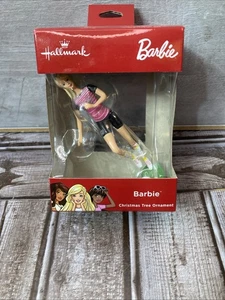 hallmark red box christmas ornament barbie soccer - Picture 1 of 4