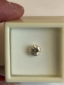 2ct Strontium Titanate 7mm Champ Clear Loose Stone Round - Picture 1 of 3